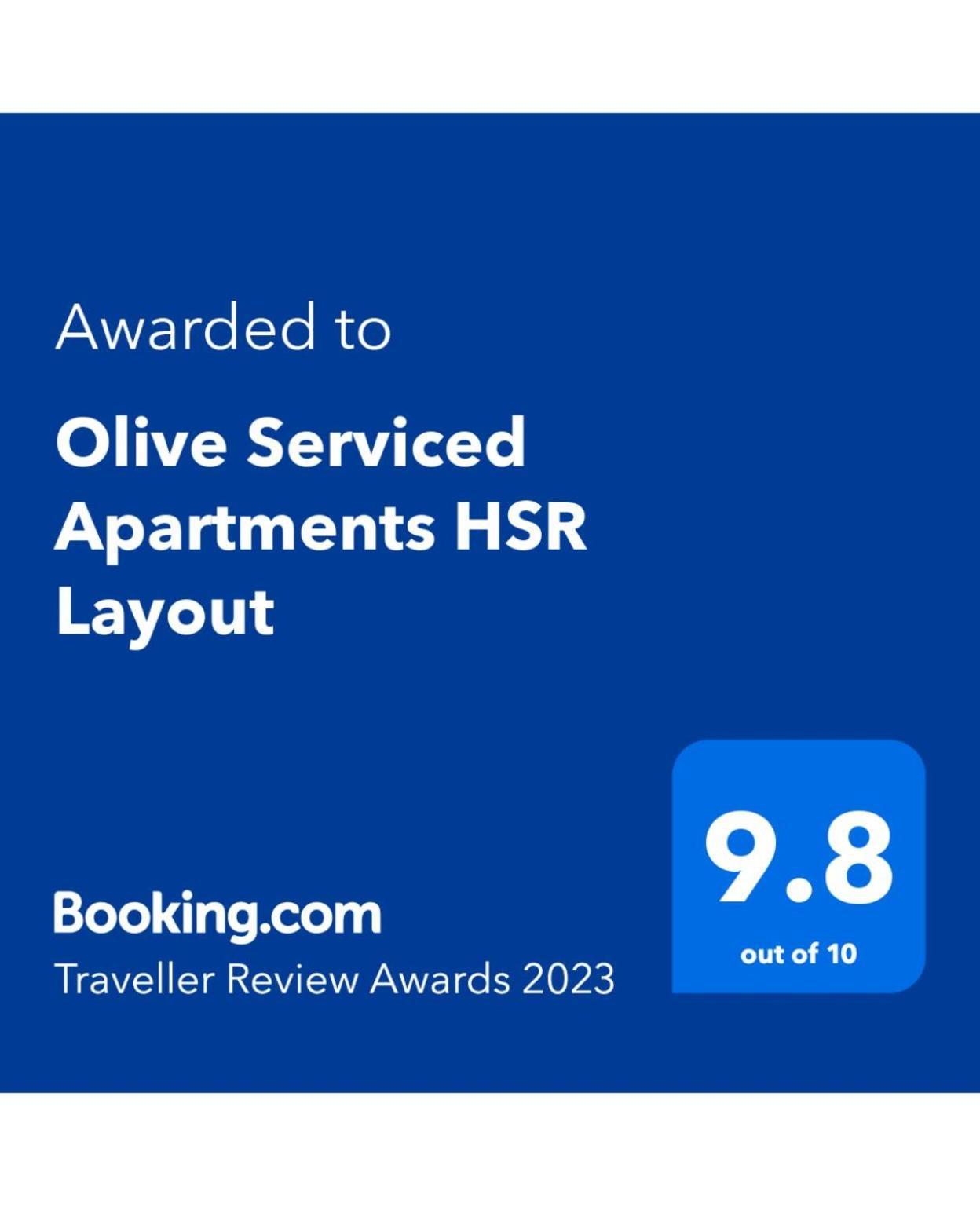 Olive Serviced Apartments Hsr Layout Bangalore Exterior photo